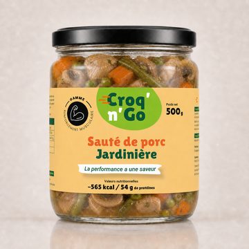 Bocal de sauté de porc jardinière Croq'n'Go